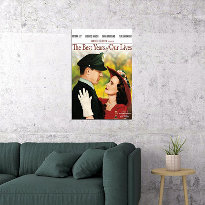 The Best Years Of Our Lives Movie Drama Romance War Poster Wall Art Print Home Wall Decor