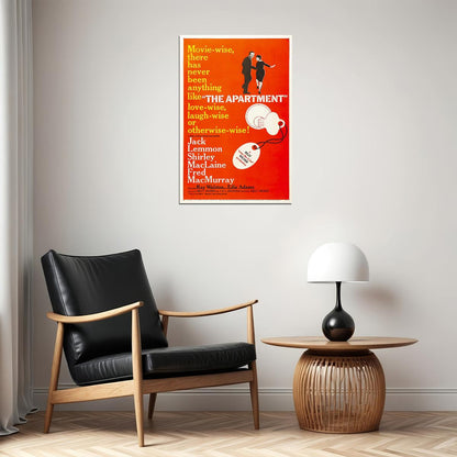 The Apartment Movie Comedy Drama Romance Poster Wall Art Print Home Wall Decor