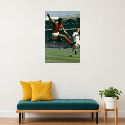 Eusebio Portuguese Former Football Player Poster Wall Art Print Home Wall Decor