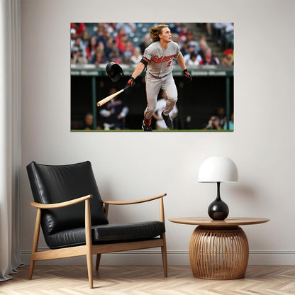 Gunnar Henderson Baltimore Orioles Baseball Player Athlete Poster Wall Art Print Home Wall Decor