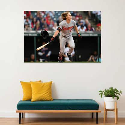 Gunnar Henderson Baltimore Orioles Baseball Player Athlete Poster Wall Art Print Home Wall Decor