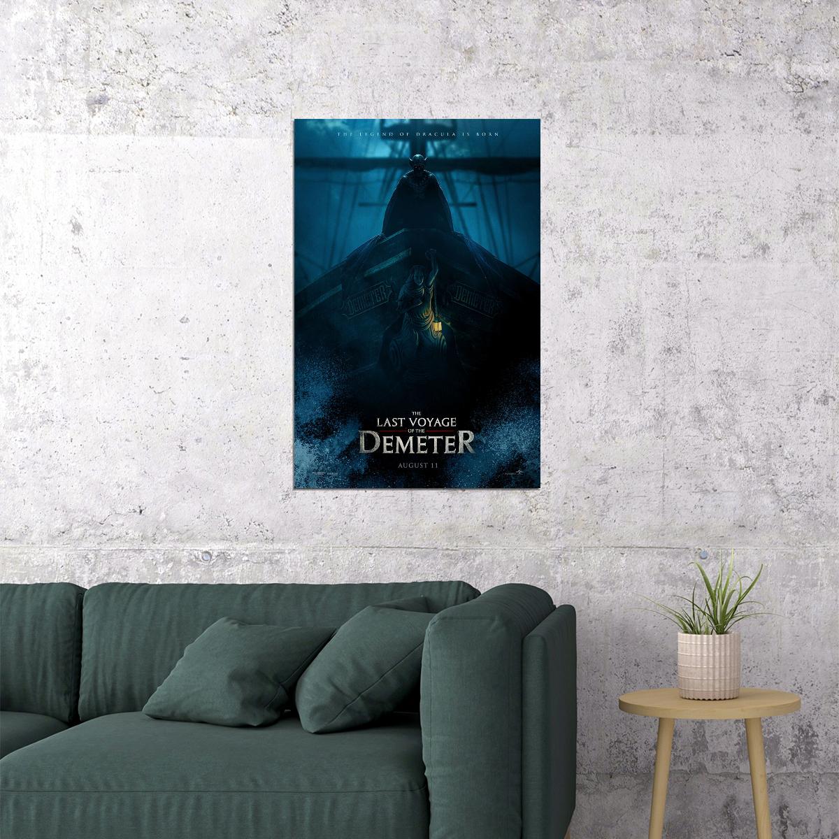 The Last Voyage Of The Demeter Movie Horror Fantasy Poster Wall Art Print Home Wall Decor