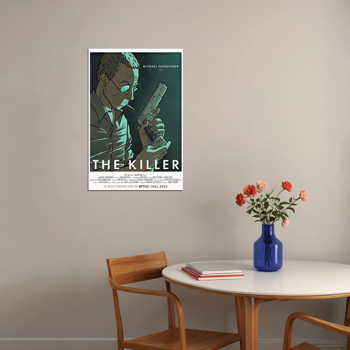 The Killer 2023 Movie Action Adventure Crime Poster Wall Art Print Home Wall Decor