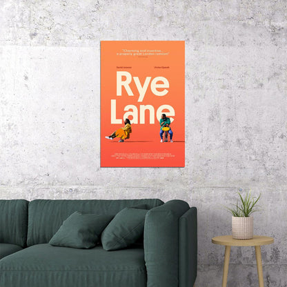 Rye Lane Movie Comedy Romance Action Poster Wall Art Print Home Wall Decor