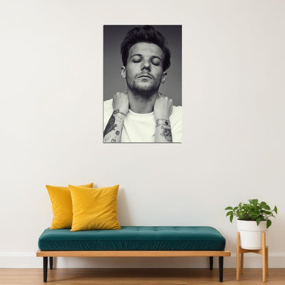 Louis Tomlinson British Singer Songwriter Poster Wall Art Print Home Wall Decor