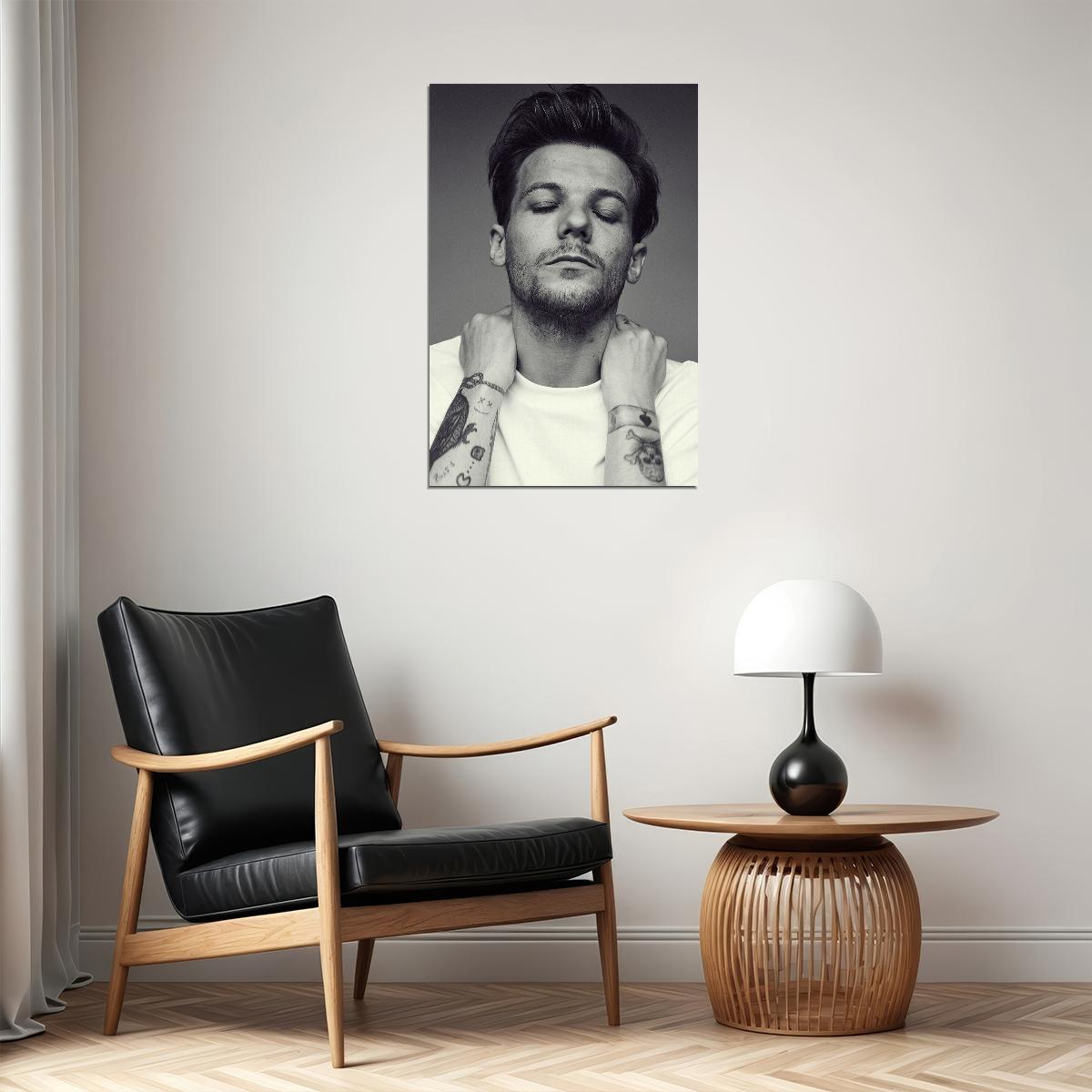 Louis Tomlinson British Singer Songwriter Poster Wall Art Print Home Wall Decor