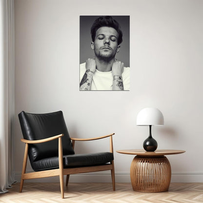 Louis Tomlinson British Singer Songwriter Poster Wall Art Print Home Wall Decor