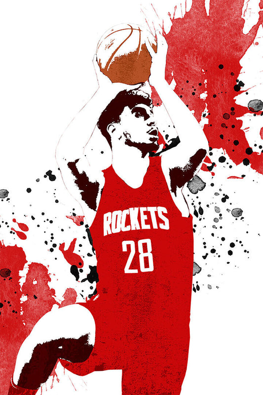 Alperen Sengun Houston Rockets Basketball Star Player Poster Wall Art Print Home Wall Decor