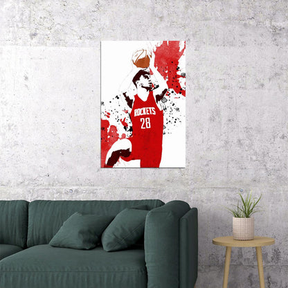 Alperen Sengun Houston Rockets Basketball Star Player Poster Wall Art Print Home Wall Decor