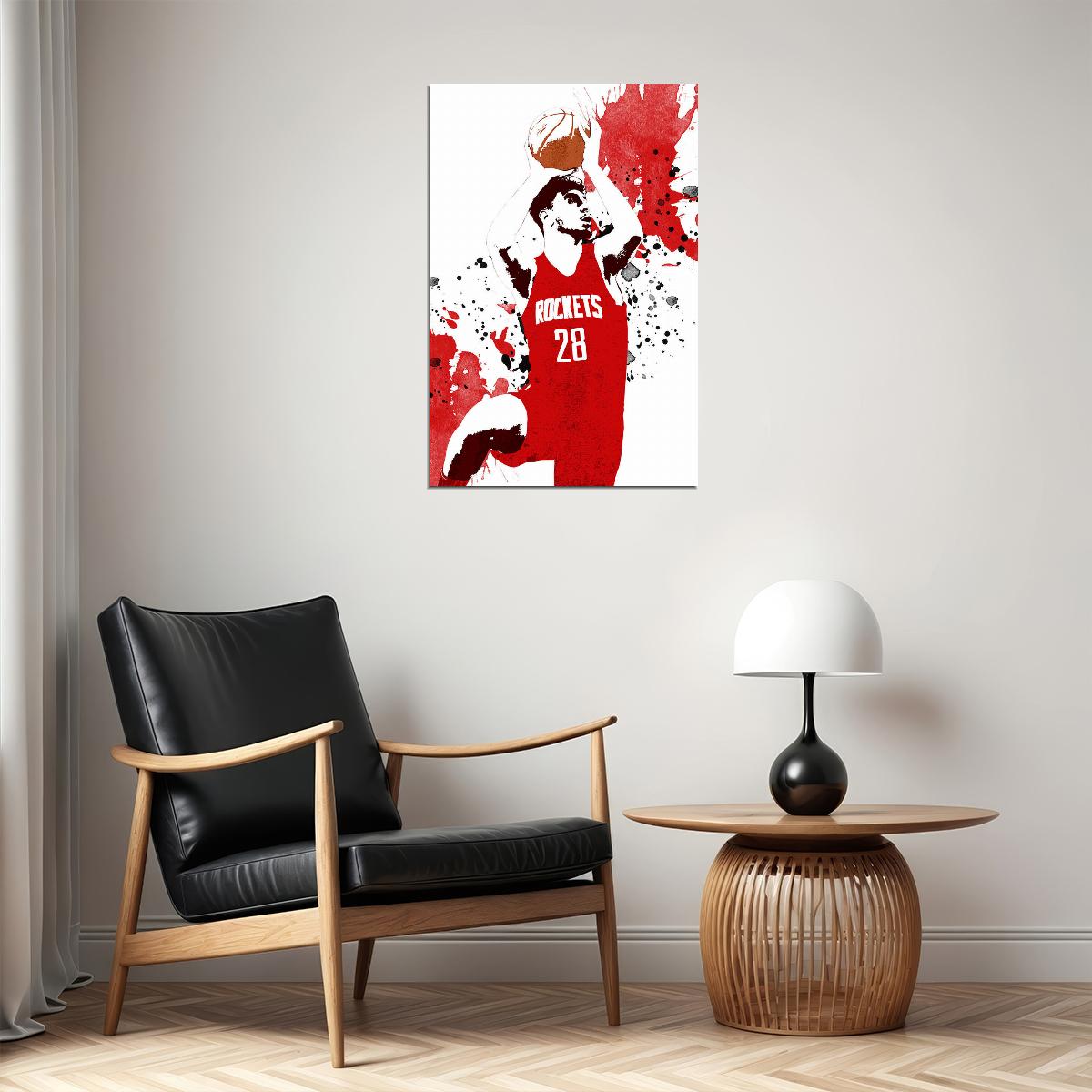 Alperen Sengun Houston Rockets Basketball Star Player Poster Wall Art Print Home Wall Decor