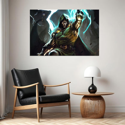 Doctor Doom Movie Action Fantastic Adventure Poster Wall Art Print Home Wall Decor