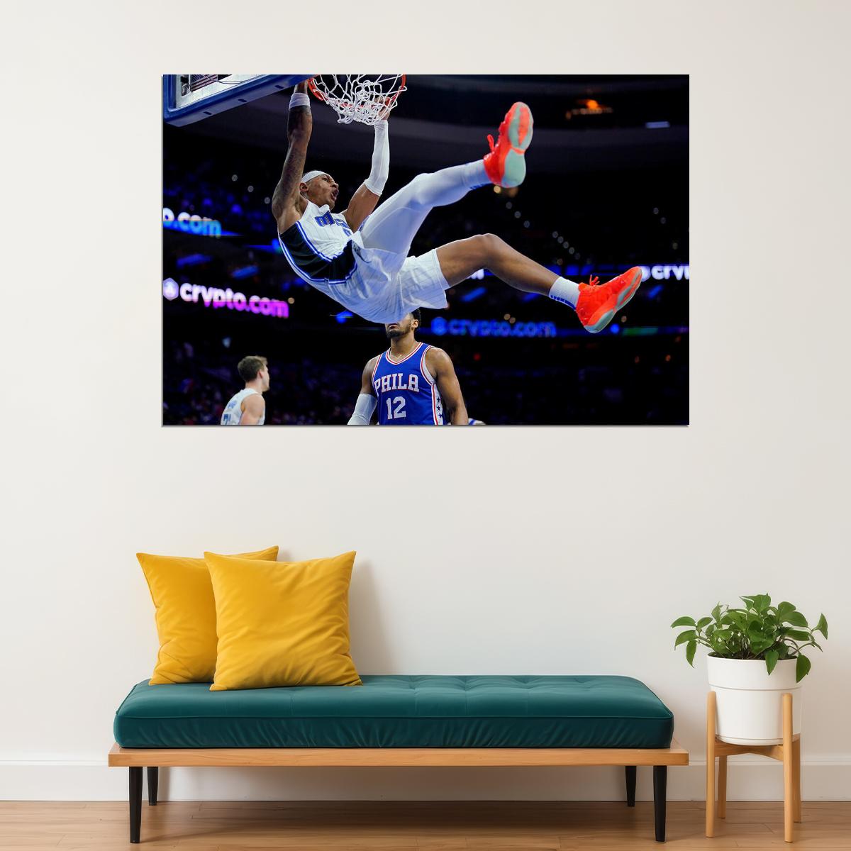 Paolo Banchero Italian Basketballer Orlando Magic Poster Wall Art Print Home Wall Decor