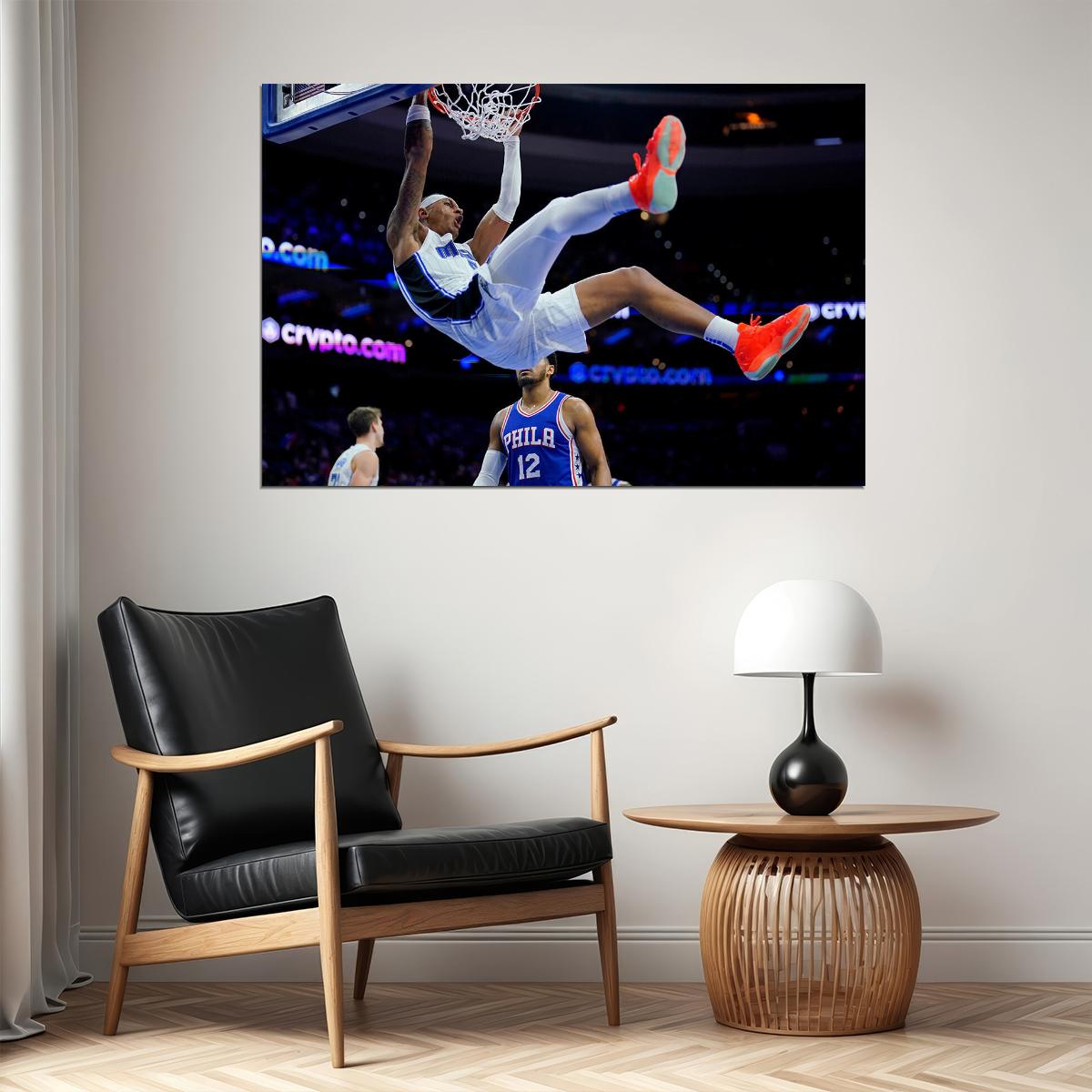 Paolo Banchero Italian Basketballer Orlando Magic Poster Wall Art Print Home Wall Decor