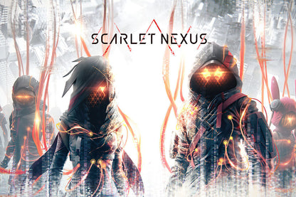 Scarlet Nexus Action Role Playing Video Games Poster Wall Art Print Home Wall Decor