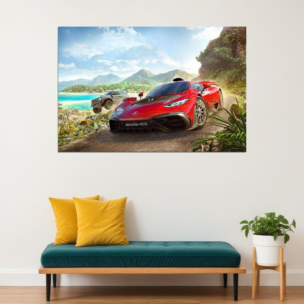 Forza Horizon 5 Video Game Series Car Race Poster Wall Art Print Home Wall Decor