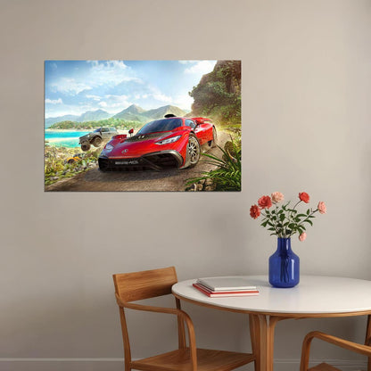 Forza Horizon 5 Video Game Series Car Race Poster Wall Art Print Home Wall Decor