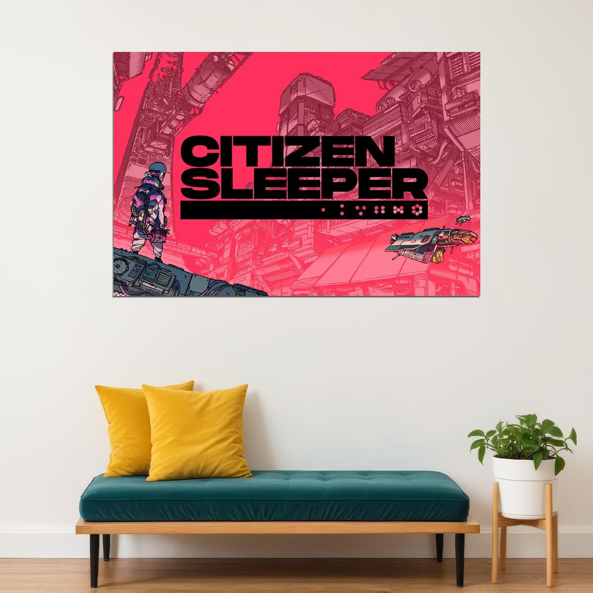 Citizen Sleeper Video Games Role Playing Poster Wall Art Print Home Wall Decor