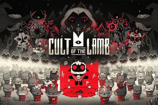 Cult Of The Lamb Single Player Video Games Poster Wall Art Print Home Wall Decor