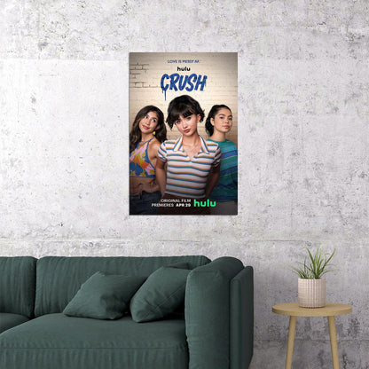 Crush 2022 Romance Comedy Cinema Movie Poster Wall Art Print Home Wall Decor