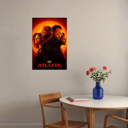 Atlanta Comedy Drama Tv Series Movie Poster Wall Art Print Home Wall Decor