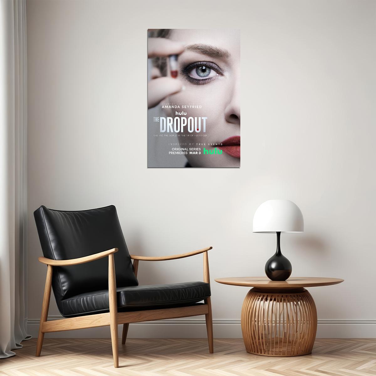 The Dropout Biography Drama Tv Series Poster Wall Art Print Home Wall Decor - xonomax