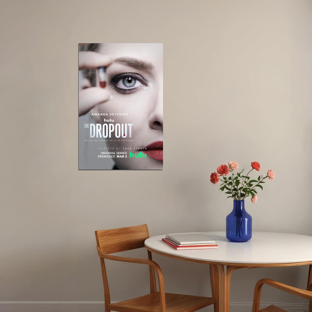 The Dropout Biography Drama Tv Series Poster Wall Art Print Home Wall Decor - xonomax