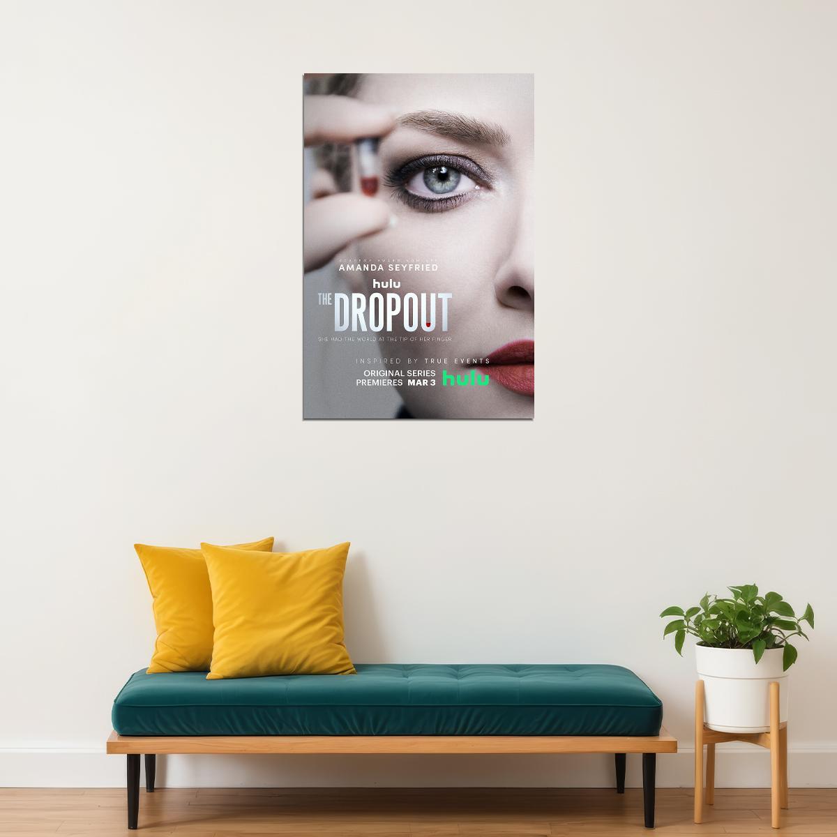 The Dropout Biography Drama Tv Series Poster Wall Art Print Home Wall Decor - xonomax