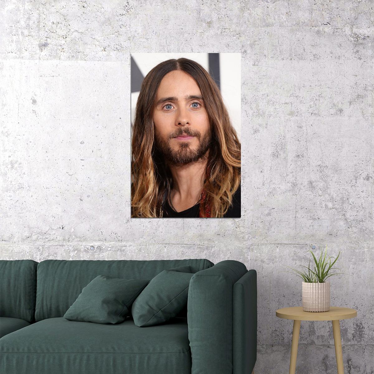 Jared Leto Celebrity Cinema Actress Musician Poster Wall Art Print Home Wall Decor - xonomax