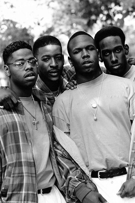 Boyz Ii Men 80s 90s Music Band Musician Poster Wall Art Print Home Wall Decor