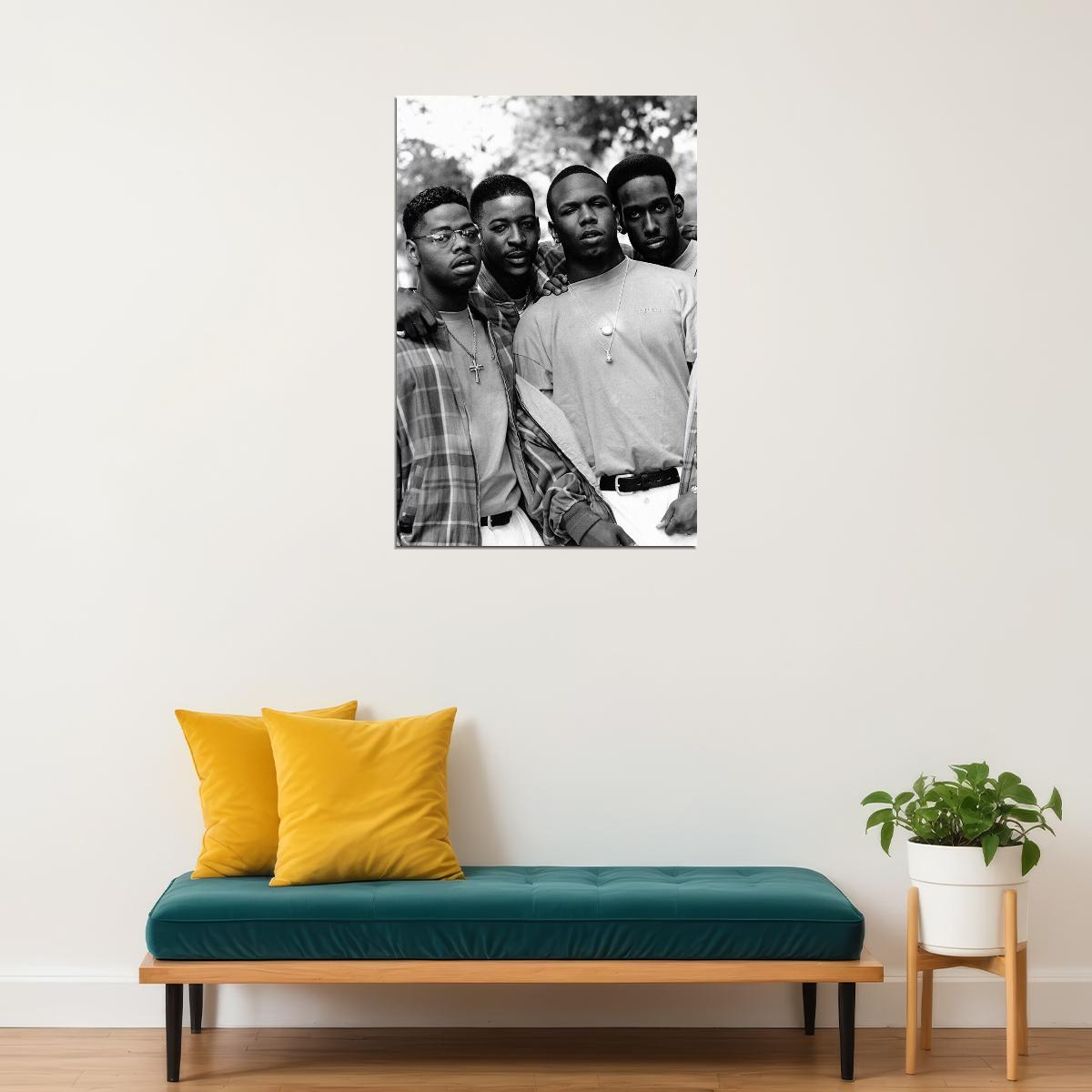 Boyz Ii Men 80s 90s Music Band Musician Poster Wall Art Print Home Wall Decor