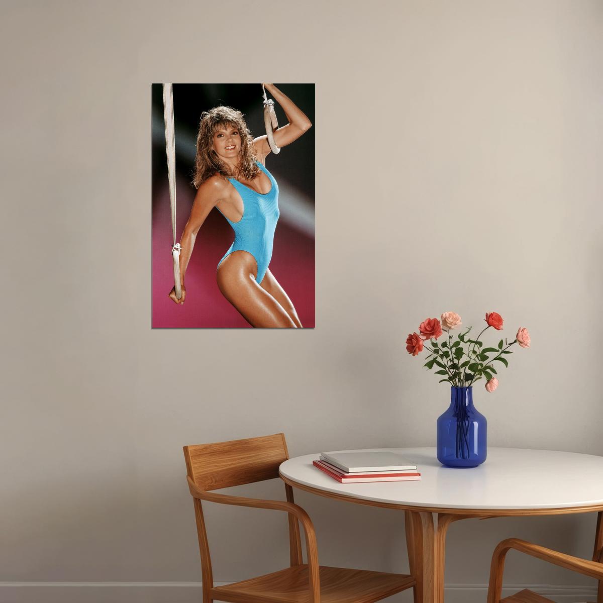 Kathy Smith Celebrity Personel Trainer Poster Wall Art Print Home Wall Decor