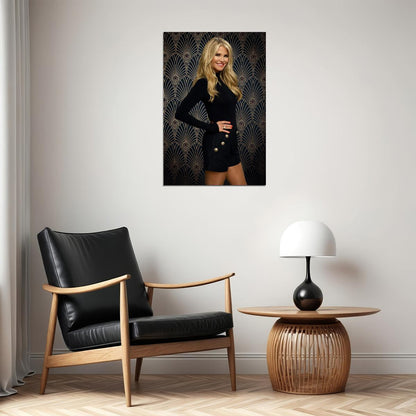 Christie Brinkley 80s 90s Cinema Actor Model Poster Wall Art Print Home Wall Decor