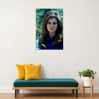 Raquel Welch 80s 90s Celebrity Cinema Actor Poster Wall Art Print Home Wall Decor