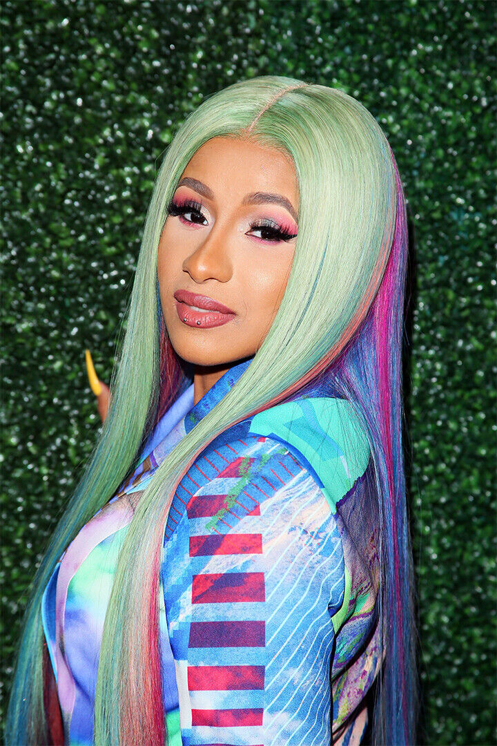Cardi B Celebrity Singer Rap Music Artist Poster Wall Art Print Home Wall Decor - xonomax