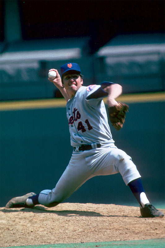 Tom Seaver Vintage American Baseball Athlete Sports Poster Wall Art Print Home Wall Decor