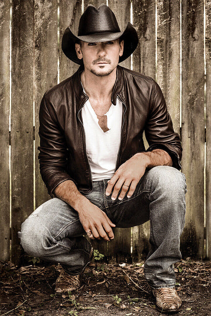 Tim Mcgraw Celebrity Musician Singer Artist Poster Wall Art Print Home Wall Decor - xonomax