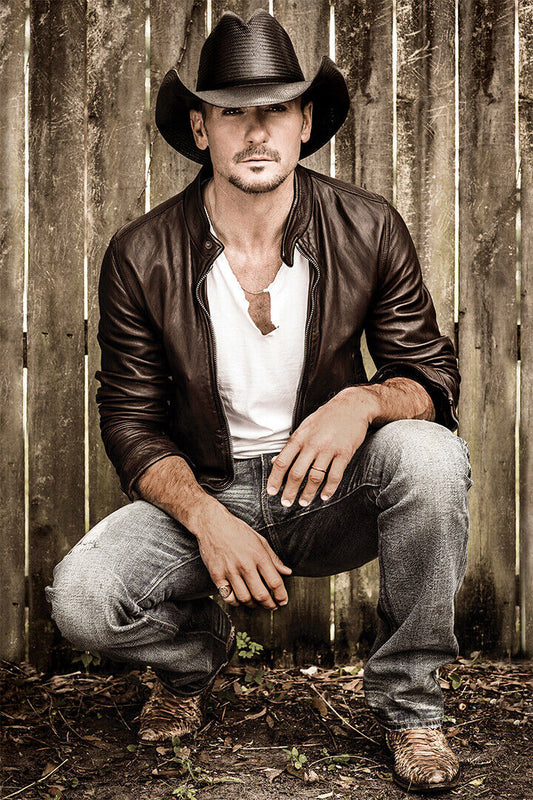 Tim Mcgraw Celebrity Musician Singer Artist Poster Wall Art Print Home Wall Decor