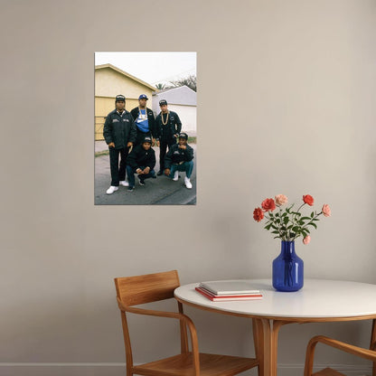 Eazy E And Dr Dre Nwa Celebrity Music Band Singer Poster Wall Art Print Home Wall Decor - xonomax