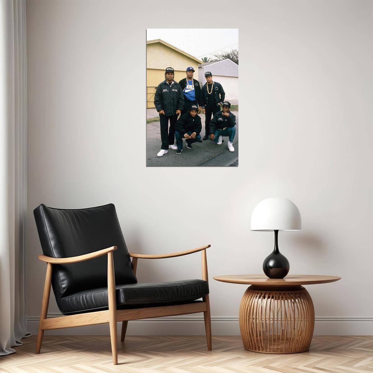 Eazy E And Dr Dre Nwa Celebrity Music Band Singer Poster Wall Art Print Home Wall Decor - xonomax