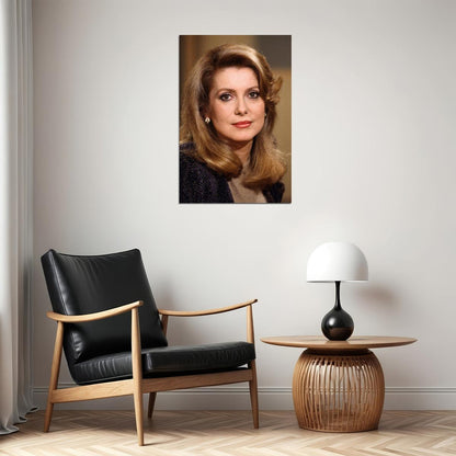 Catherine Deneuve Celebrity Cinema Actress Star Poster Wall Art Print Home Wall Decor