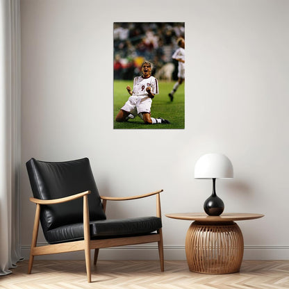 Mia Hamm World Cup Soccer Player Sports Star Poster Wall Art Print Home Wall Decor