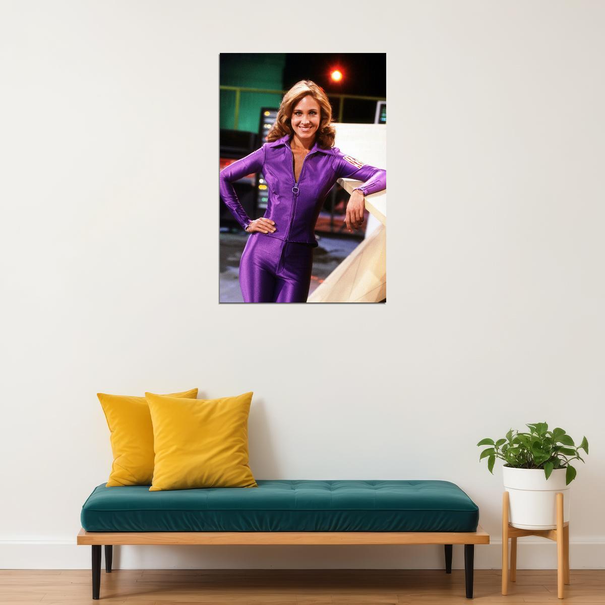 Erin Gray 80s 90s Cinema Actress Star Poster Wall Art Print Home Wall Decor