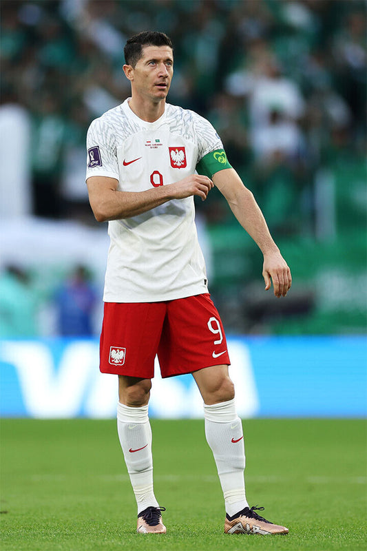 Robert Lewandowski Poland National Team World Cup Fans Poster Wall Art Print Home Wall Decor