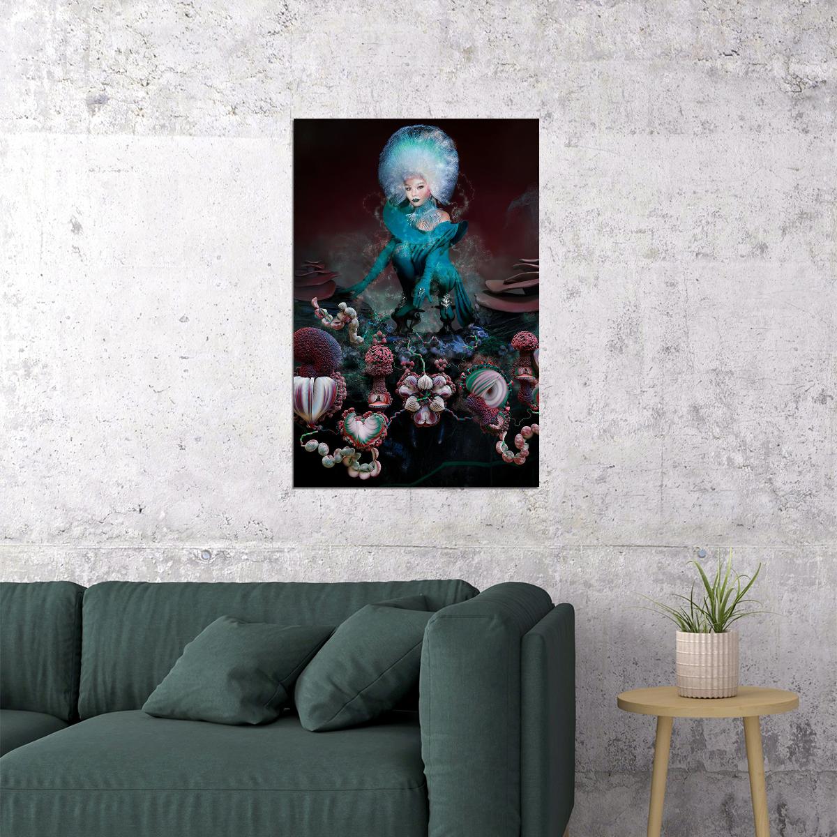 Singer Bjork Gudmundsdottir Fossora Music Album Poster Wall Art Print Home Wall Decor