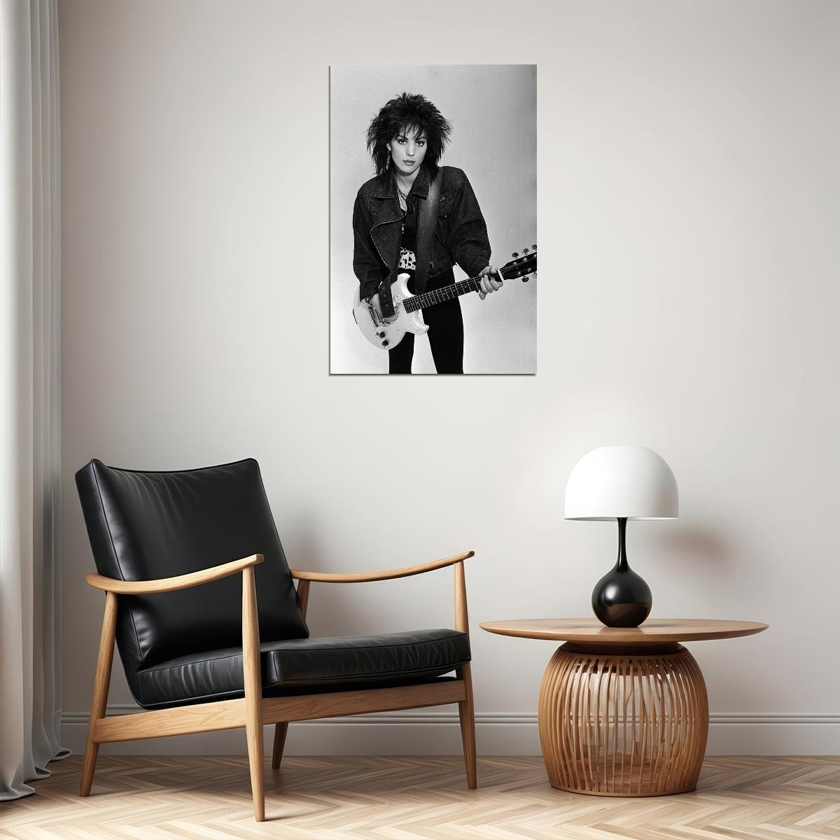 Joan Jett Singer Producer Guitarist Star Poster Wall Art Print Home Wall Decor