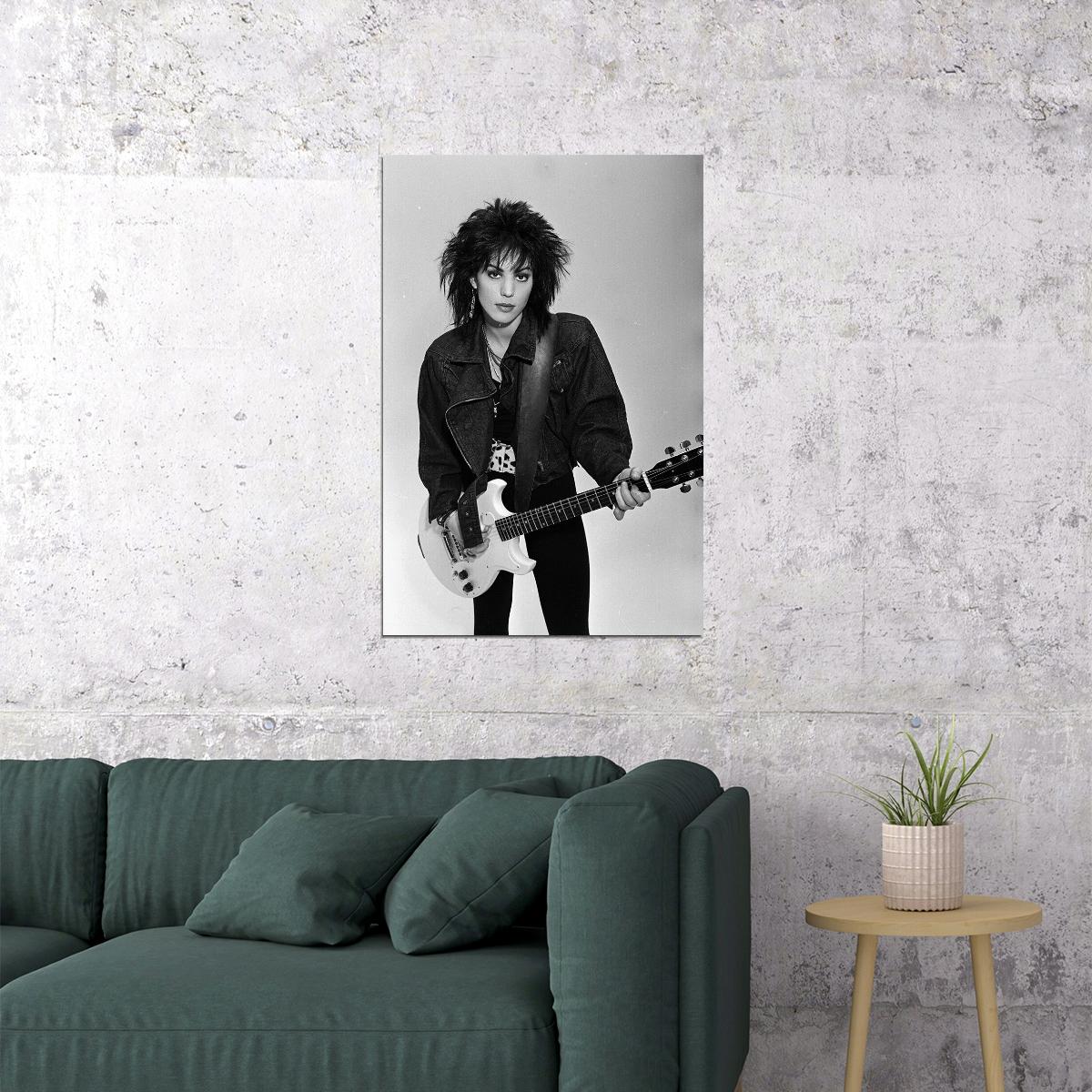 Joan Jett Singer Producer Guitarist Star Poster Wall Art Print Home Wall Decor