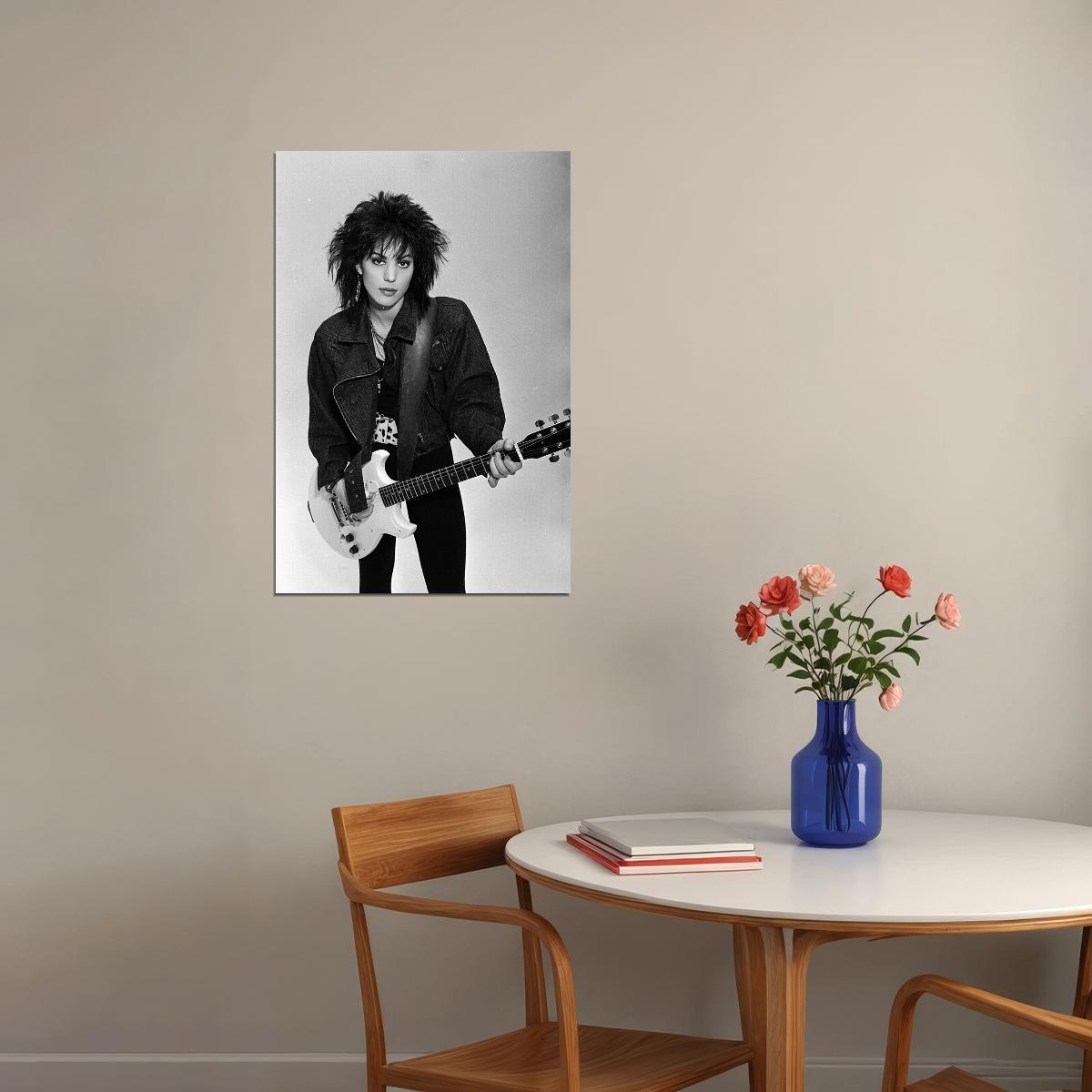 Joan Jett Singer Producer Guitarist Star Poster Wall Art Print Home Wall Decor