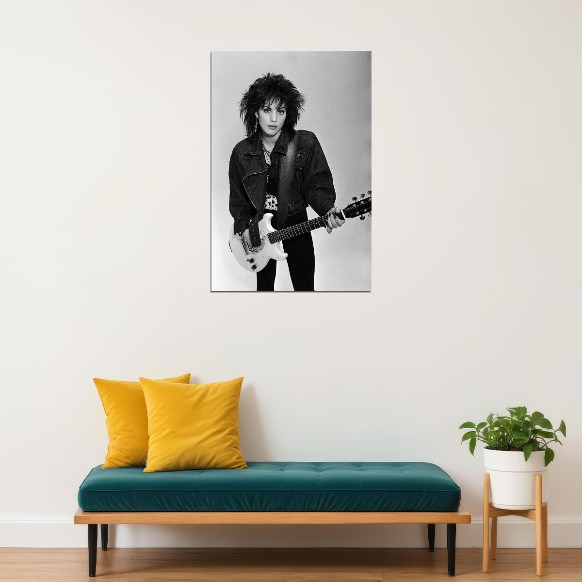 Joan Jett Singer Producer Guitarist Star Poster Wall Art Print Home Wall Decor