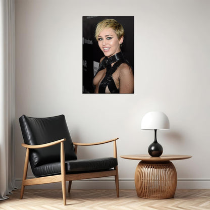 Miley Cyrus Singer Movie Actor Songwriter Poster Wall Art Print Home Wall Decor