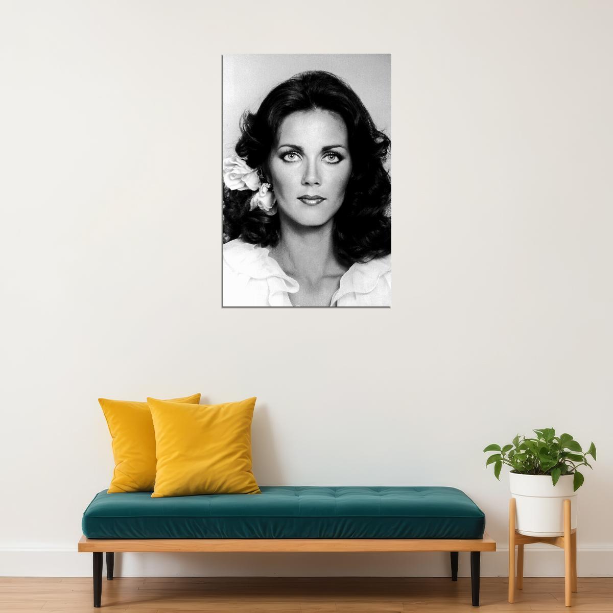 Lynda Carter Celebrity Actress Singer Star Poster Wall Art Print Home Wall Decor